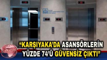 Karşıyaka’da Asansör Güvenliği Alarm Veriyor!