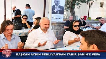 Menemen Eski Belediye Başkanı Tahir Şahin Dualarla Anıldı