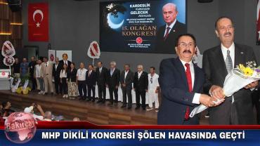 MHP Dikili İlçe Başkanlığı'nda Mehmet Arslan Güven Tazeledi