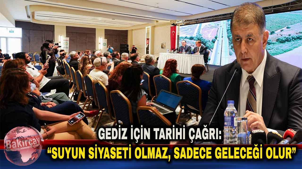 Tugay: Gediz'in Körfez'i kirletmediğini söylemek sorumluluktan kaçmaktır!
